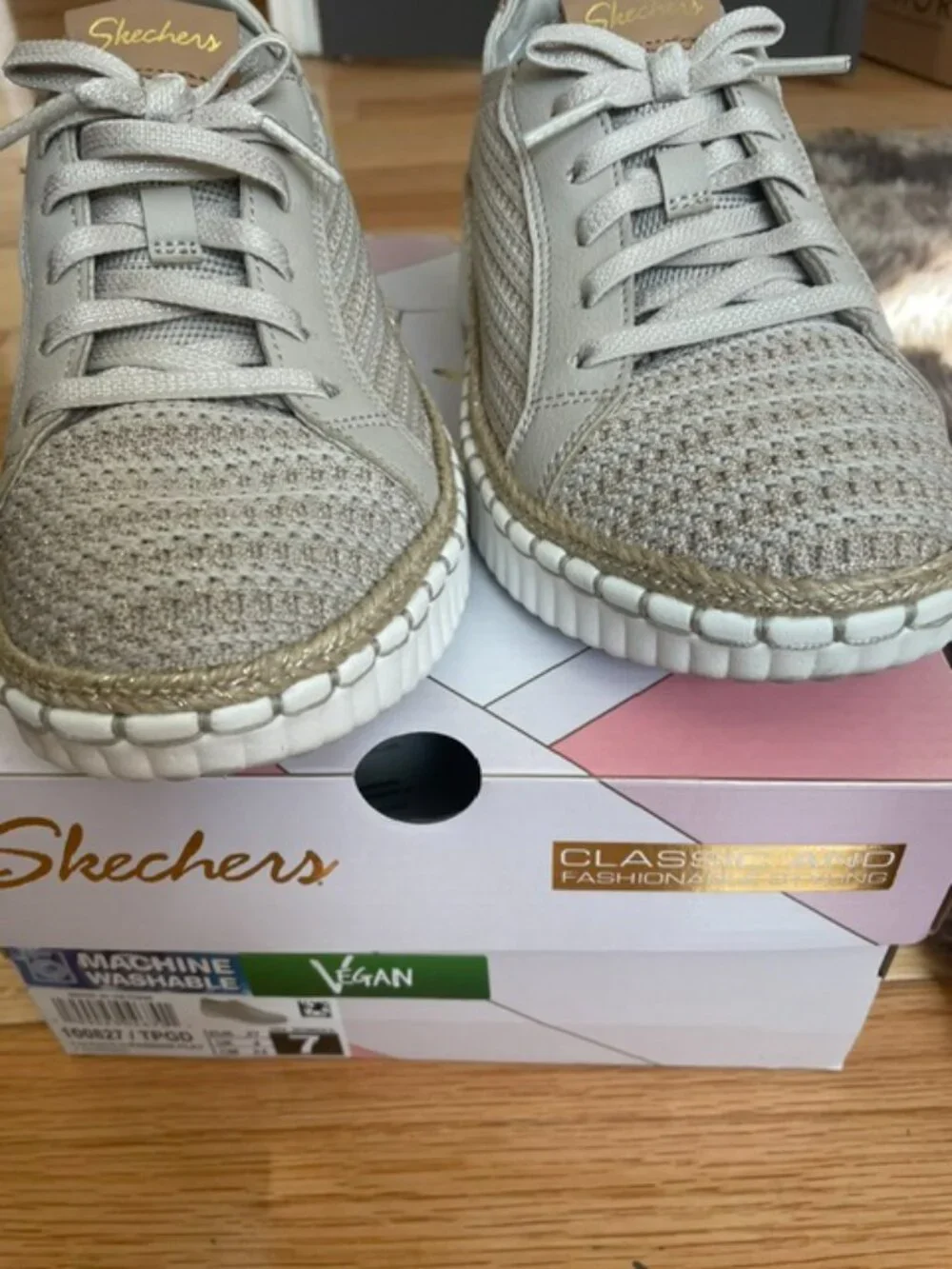 Skechers Air Cooled Memory Foam Knit Sneakers